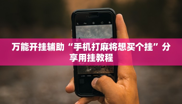 实测教程”和和麻将免费挂”分享用挂教程