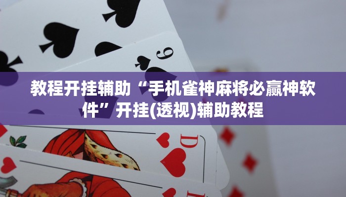 实测辅助”wepoker德州透视挂软件”(详细开挂教程)