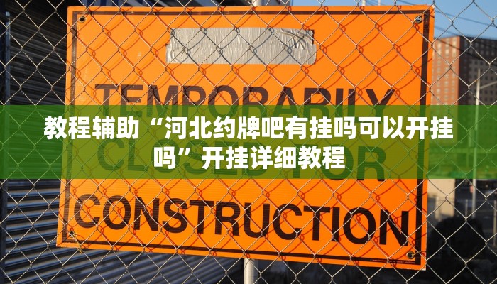 教程辅助“河北约牌吧有挂吗可以开挂吗”开挂详细教程