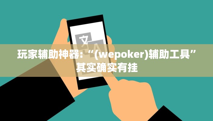 玩家辅助神器:“(wepoker)辅助工具”其实确实有挂
